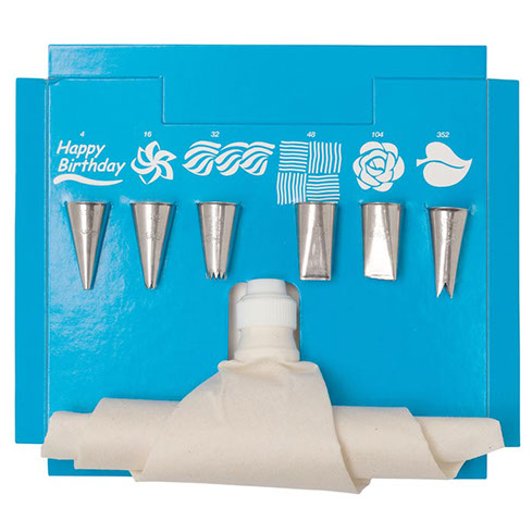 Ateco 556 13 Piece Decorating Set with Syringe