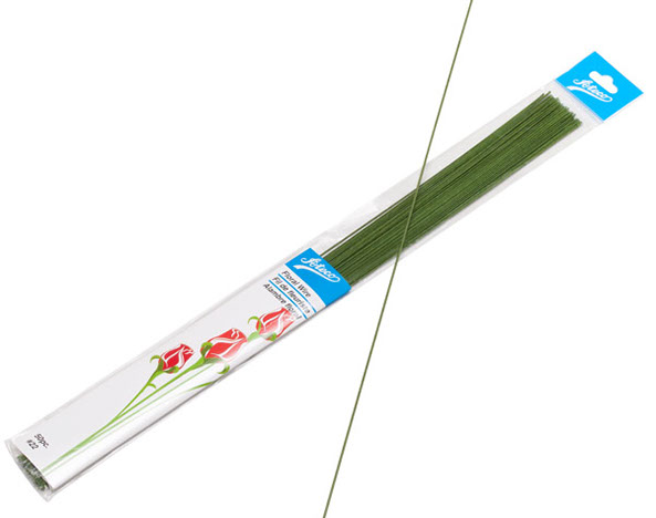 Floral Wires - Green 28 Gauge (36cm x 14.2”)